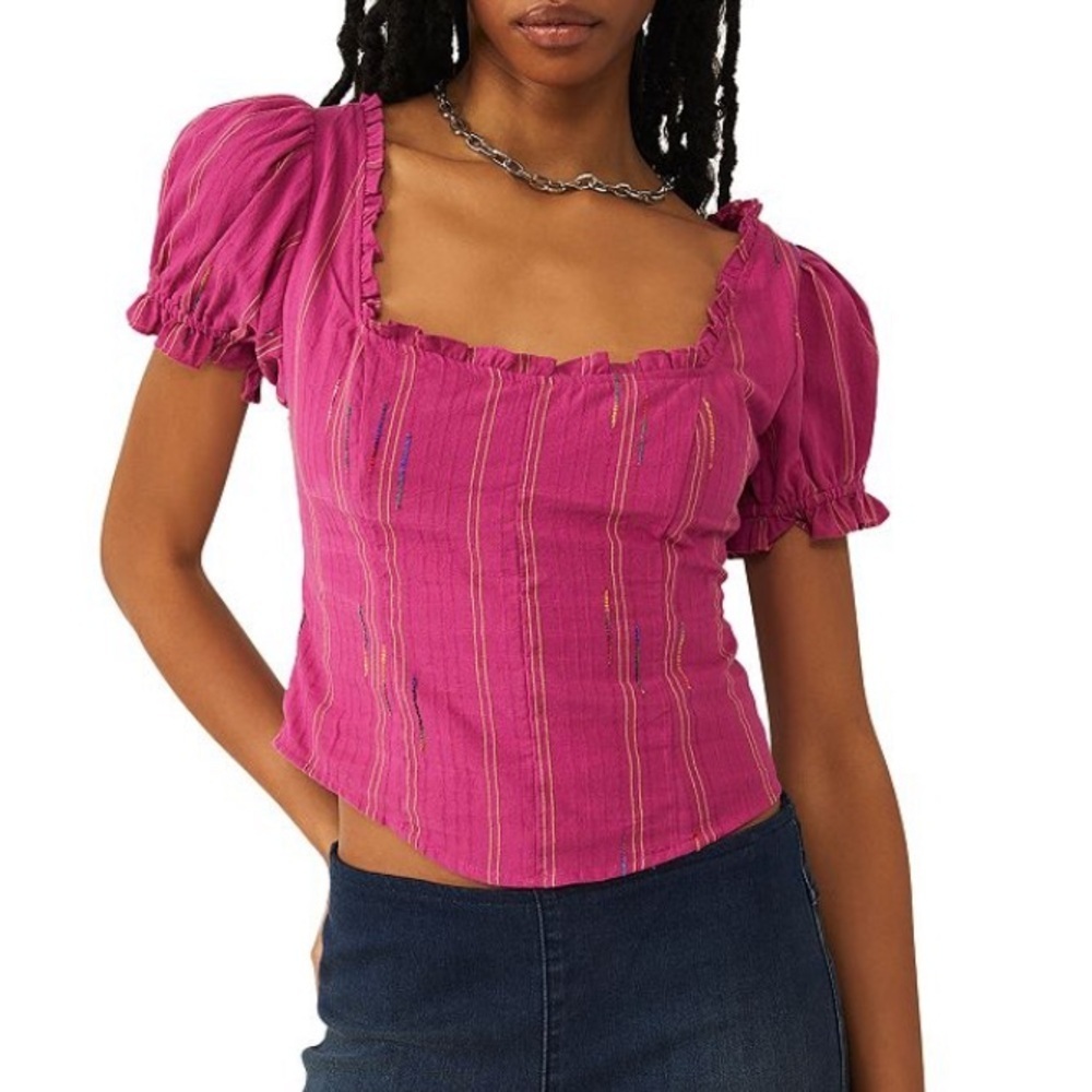 💫Free People | Serotonin Corset Top
